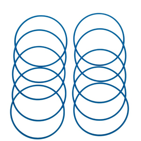 Bedford Precision Teflon O-Rings 10-Pack - Replacement for Graco 244891